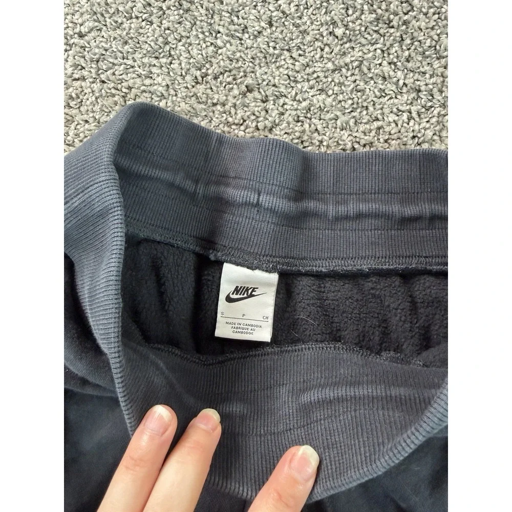 Nike Sportswear Phoenix Fleece High Waisted Joggers Women's Size Small Black